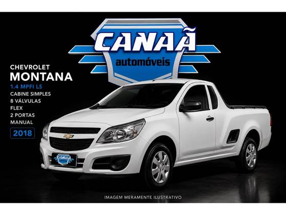 CHEVROLET MONTANA 1.4 MPFI LS CS 8V FLEX 2P MANUAL CHEVROLET MONTANA 1.4 MPFI LS CS 8V FLEX 2P MANUAL